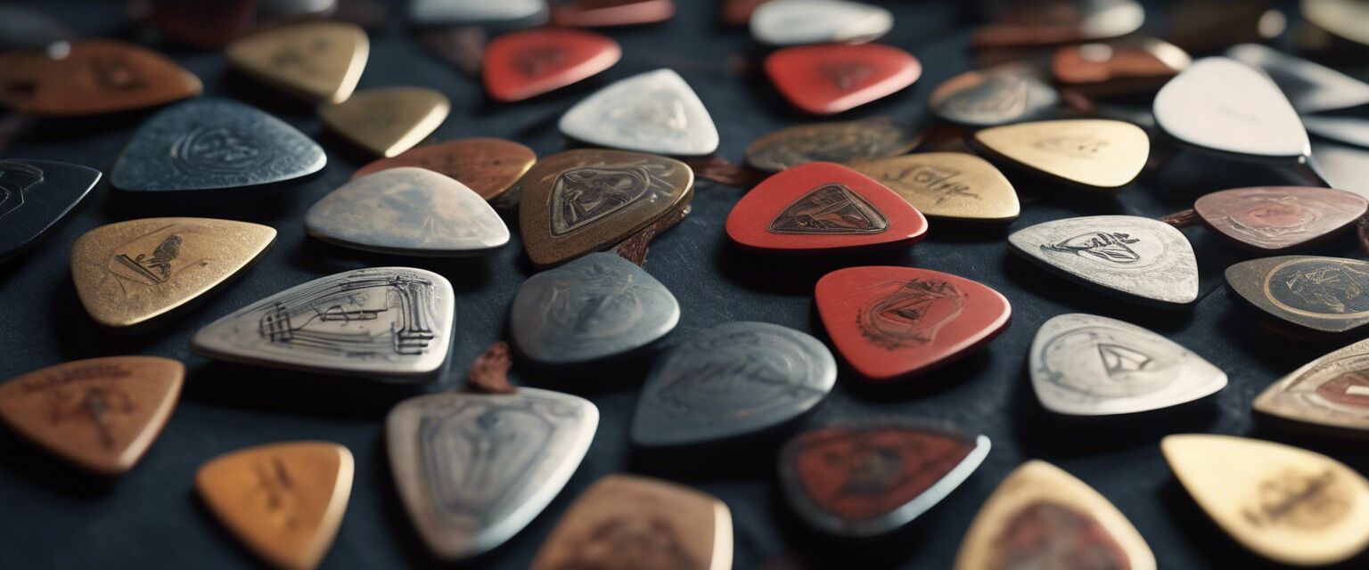 Guitar pick shapes